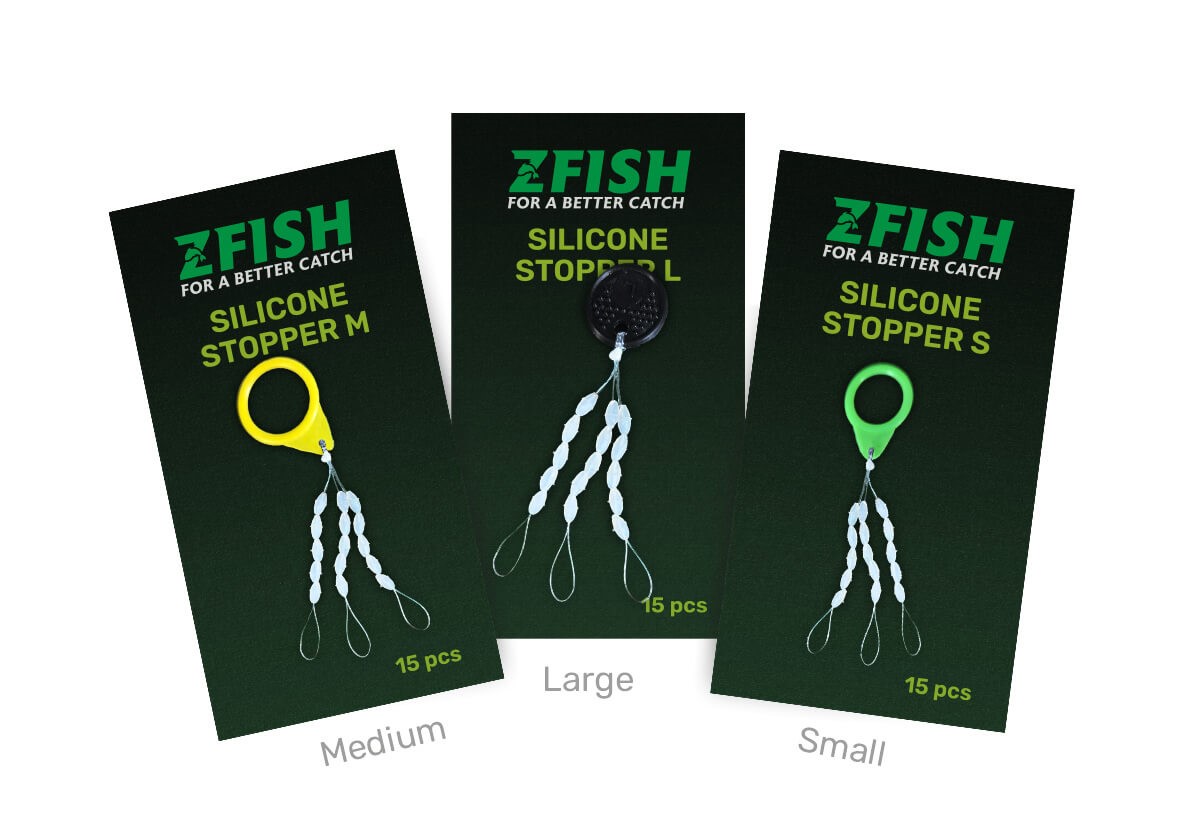 ZFISH ZARÁŽKY SILICON STOPPER VEL. S