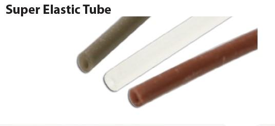 CARP LINQ HADIČKA SUPER ELASTIC TUBE - 1 m / 1,2 mm / MUD BROWN