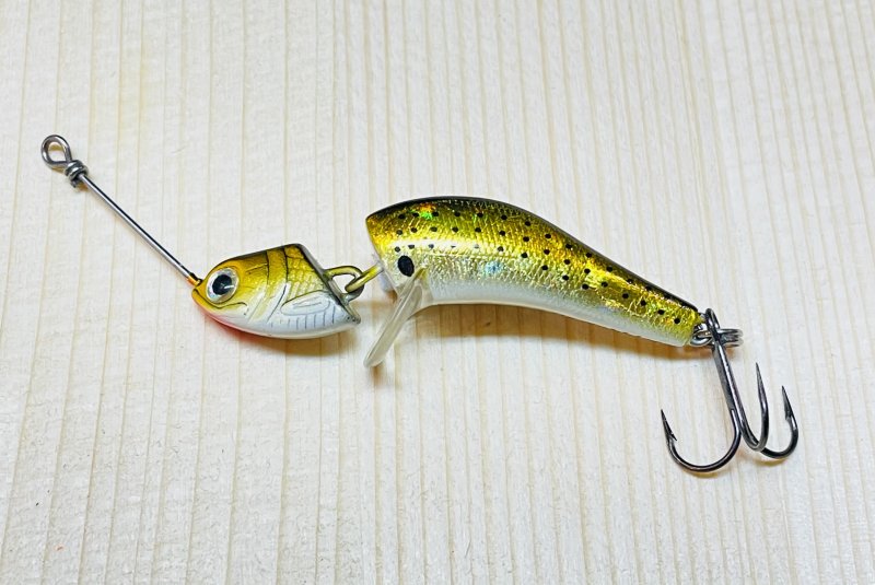 Jig Wobbler Yellow Jaguar 5cm 8g