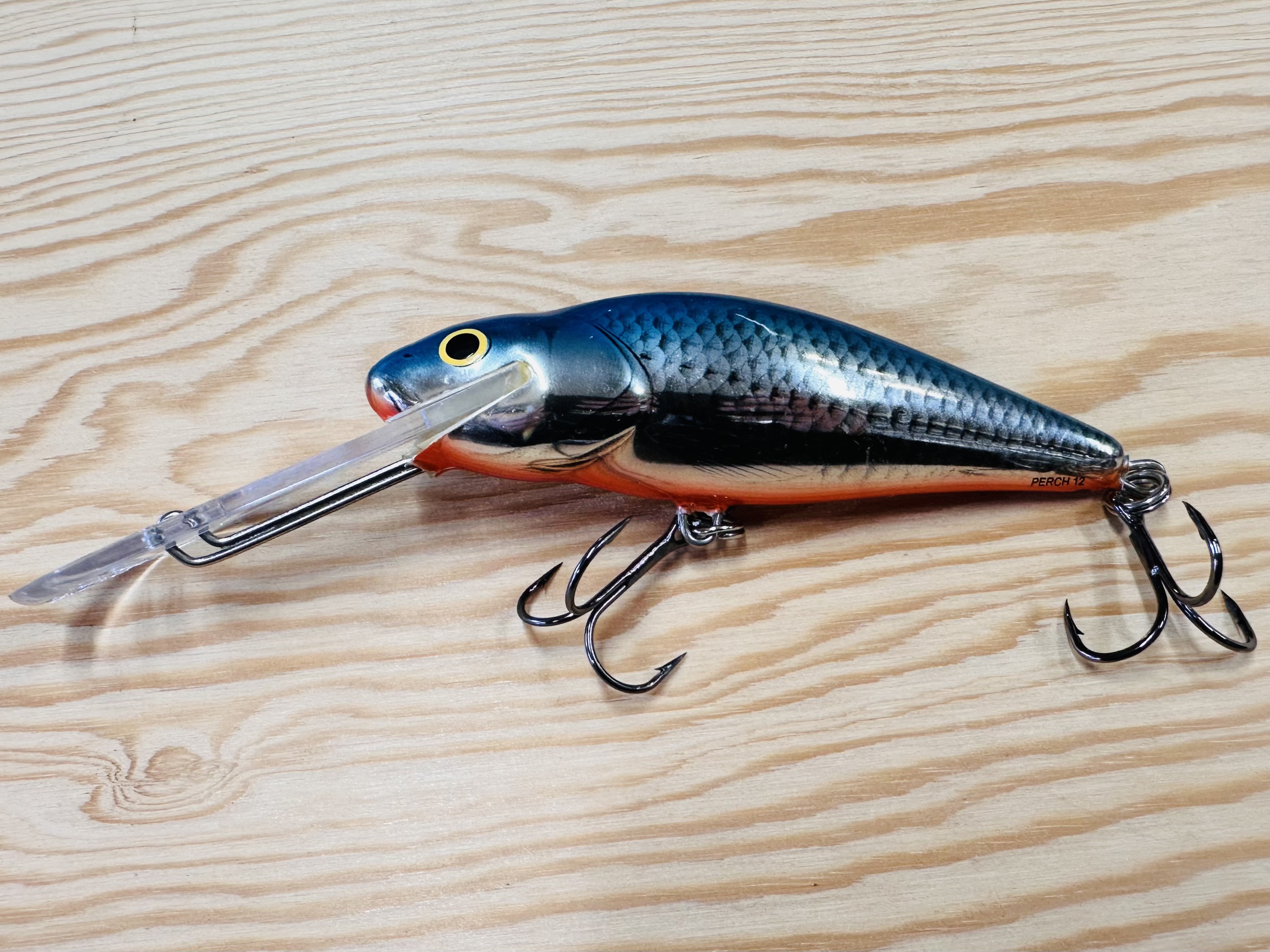 Wobler Salmo Perch Super Deep Runner Floating 12cm 40 g 