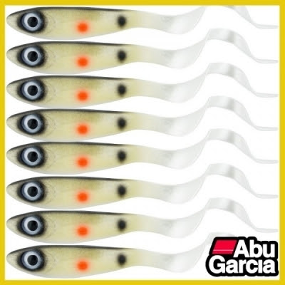 Abu Garcia Sada gumových nástrah McPerch Curly Svartzonker Nors 11 cm 8ks