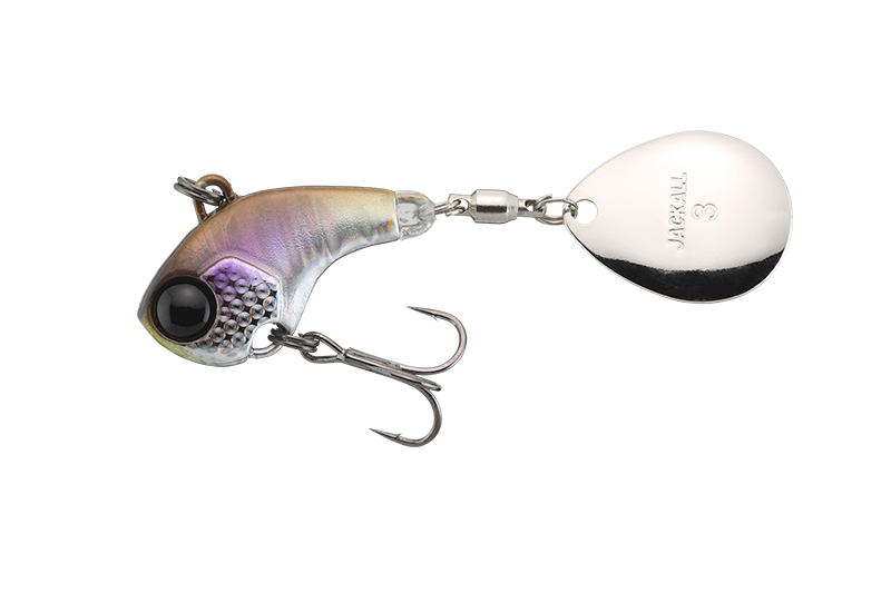 Jackall Deracoup Tail Spinner Clear Up Wakasagi 7g 