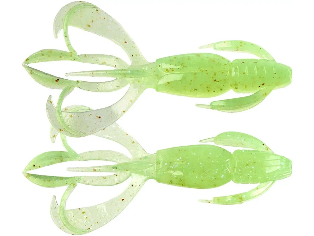 Gumová nástraha Keitech Crazy Flapper / 2,8" / 7,1cm / 3,4g / Electric Chart Shad EA19T / 8ks
