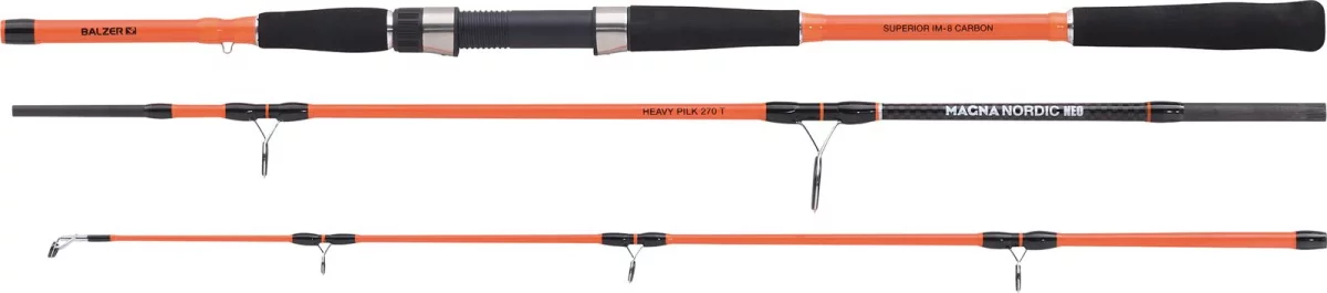 Cestovní Prut BALZER Magna Nordic Neo Heavy Pilk 270 Travel 2m / 85-270g