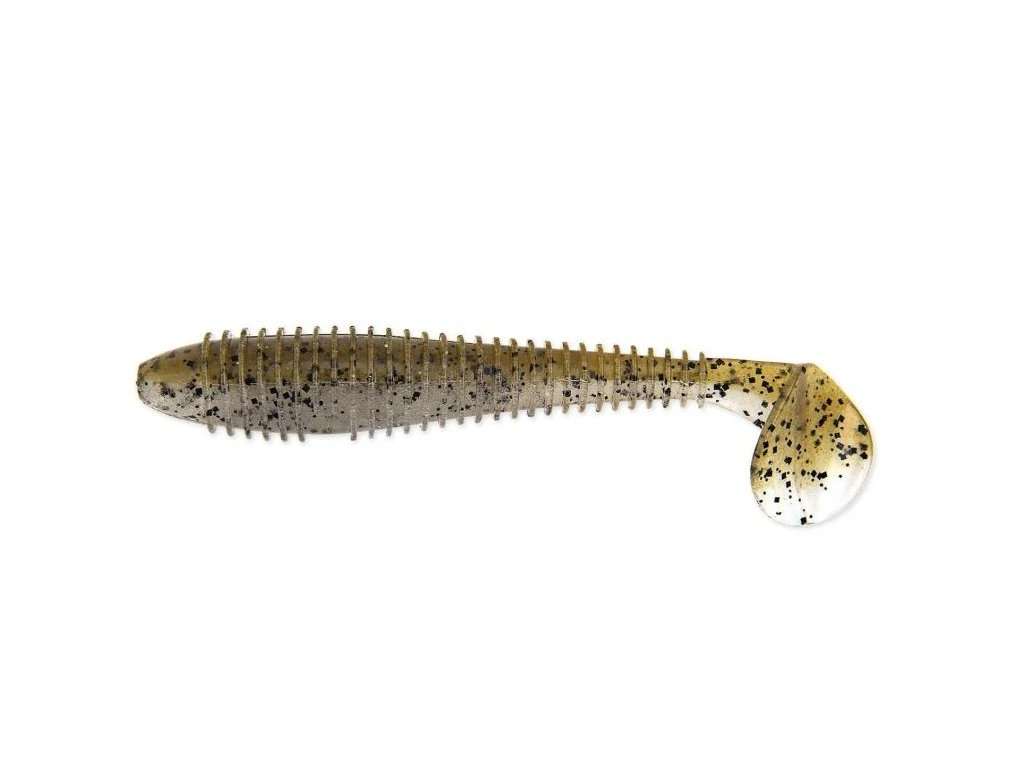 Gumová Nástraha Keitech Swing Impact Fat 4,8" 12cm Green Pumpkin PP. Shad 414T (5ks)
