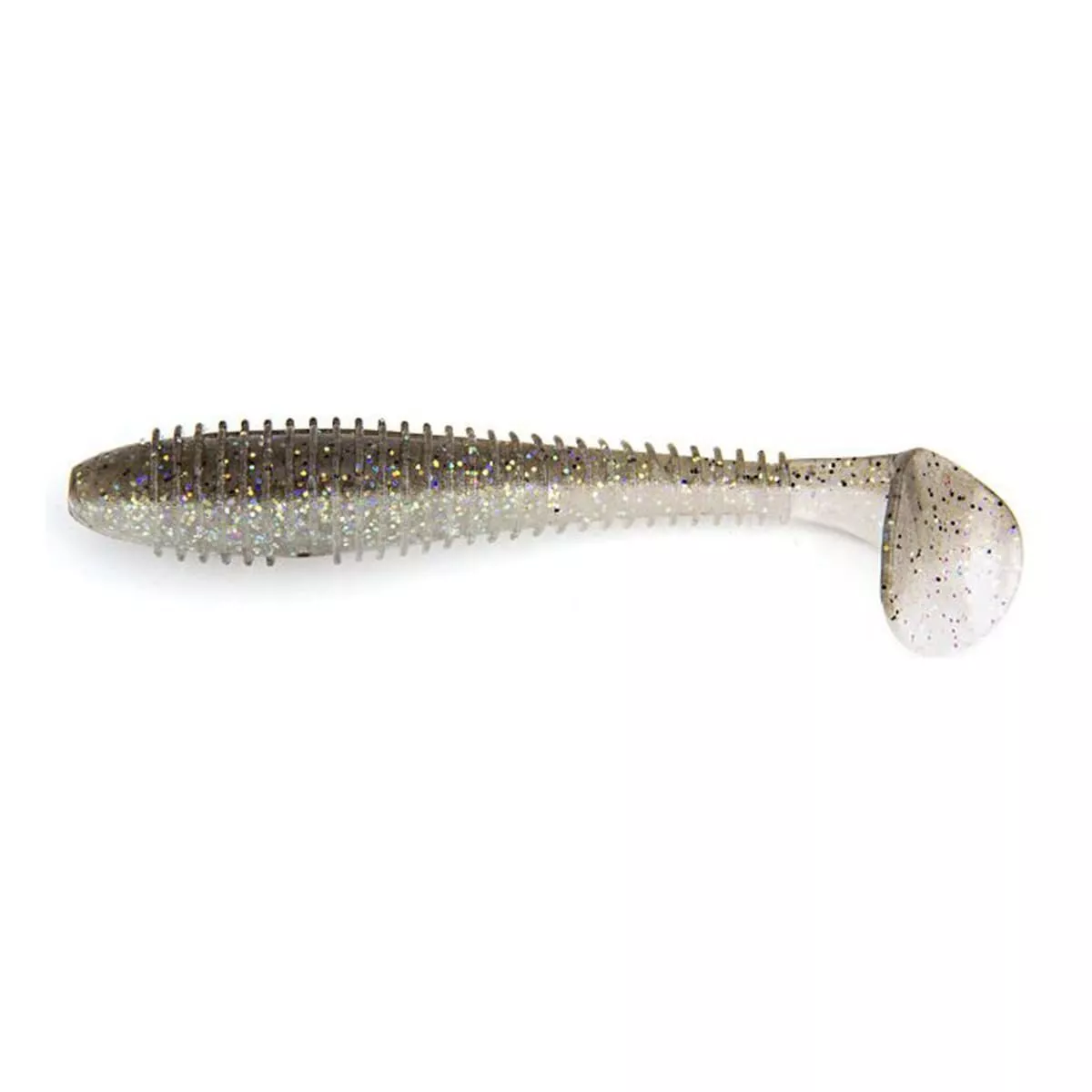 Gumová Nástraha Keitech Swing Impact Fat 4,8" 12cm Rainbow Shad 439T (5ks)
