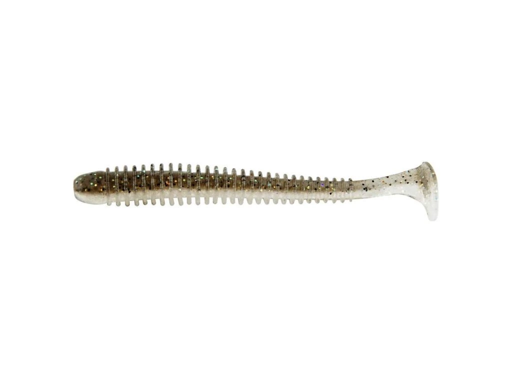 Gumová Nástraha Keitech Swing Impact 4", 10cm Crystal Shad 410T (8ks)