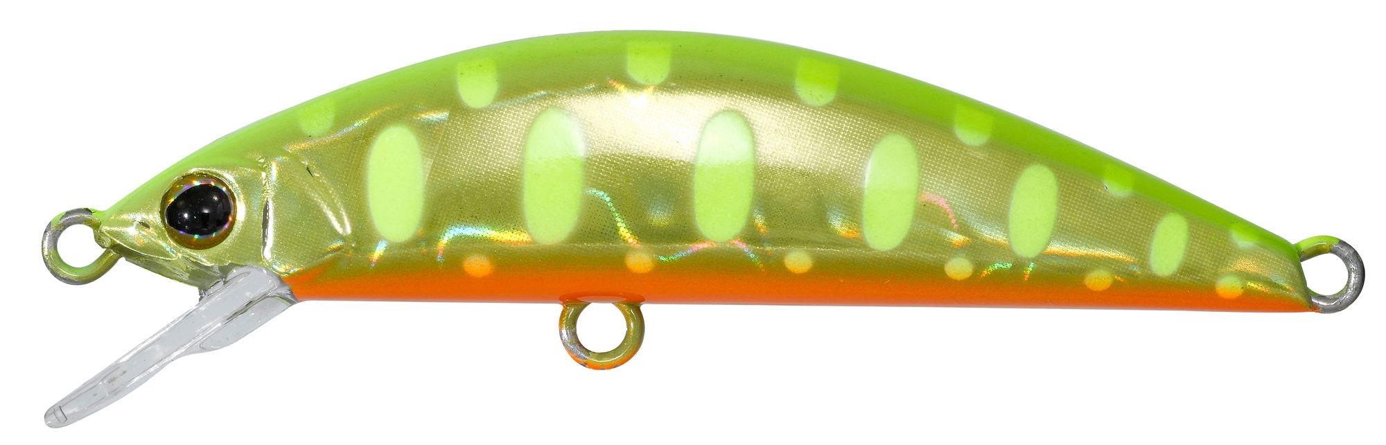 Wobler Illex Tricoroll 55 HW 55mm HW Fast Sinking Chartreuse Yamame