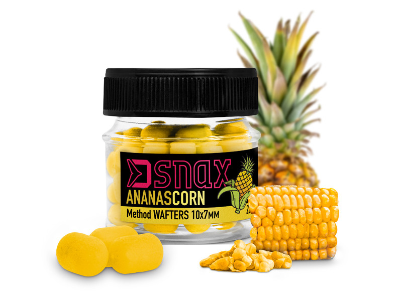 Nástraha Delphin D SNAX WAFT /Kukuřice-Ananas/ 10 X 7 mm