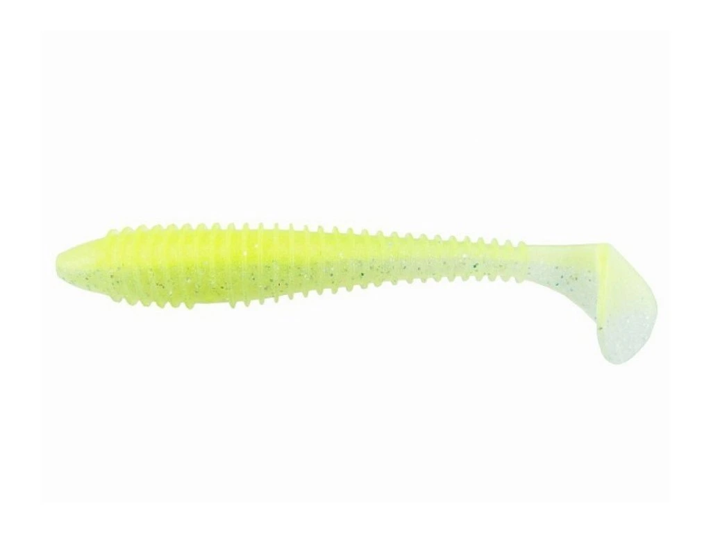Gumová Nástraha Keitech Swing Impact Fat 7,8" 20cm Chartreuse Shad 484 (2ks)