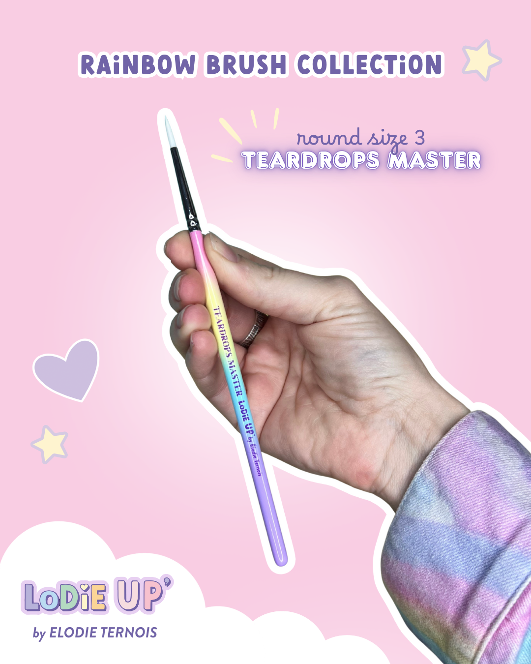LODIE UP Kulatý vel.3 - Teardrops Master