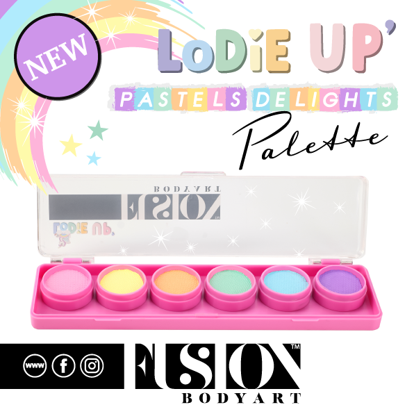 Fusion LODIE UP- Elodie's Pastel Delights Palette 25g