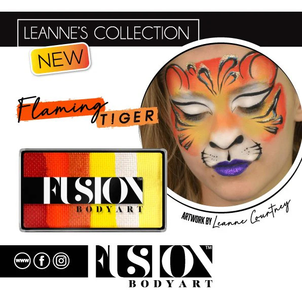 Leanne's Leanne's Flaming Tiger XL- Petal Cake  25g