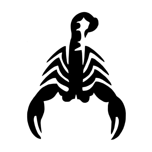 Scorpio  - tetovací šablonka