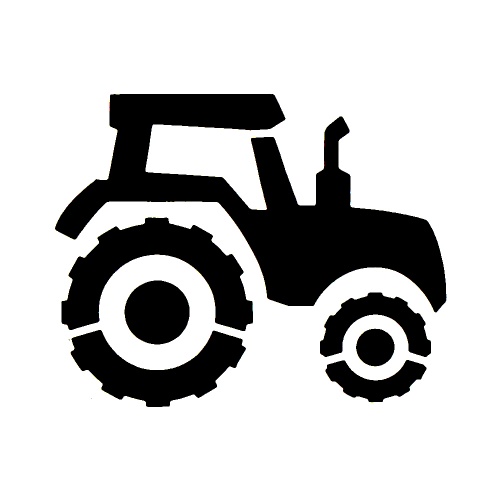 Tractor - tetovací šablonka