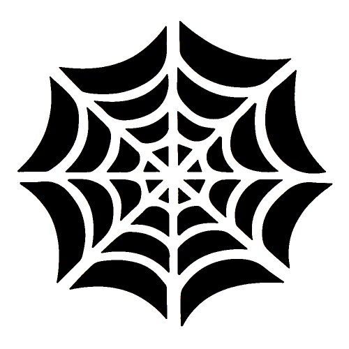 Spider Web - tetovací šablonka