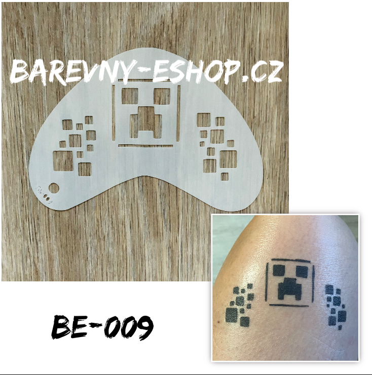 šablona Creeper (Minecraft)