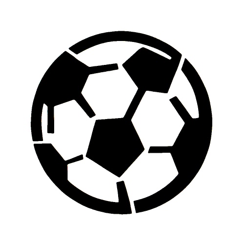 Football/Soccer Ball - tetovací šablonka