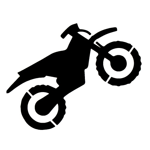 Motorbike - tetovací šablonka