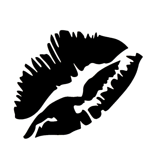 Kiss - tetovací šablonka