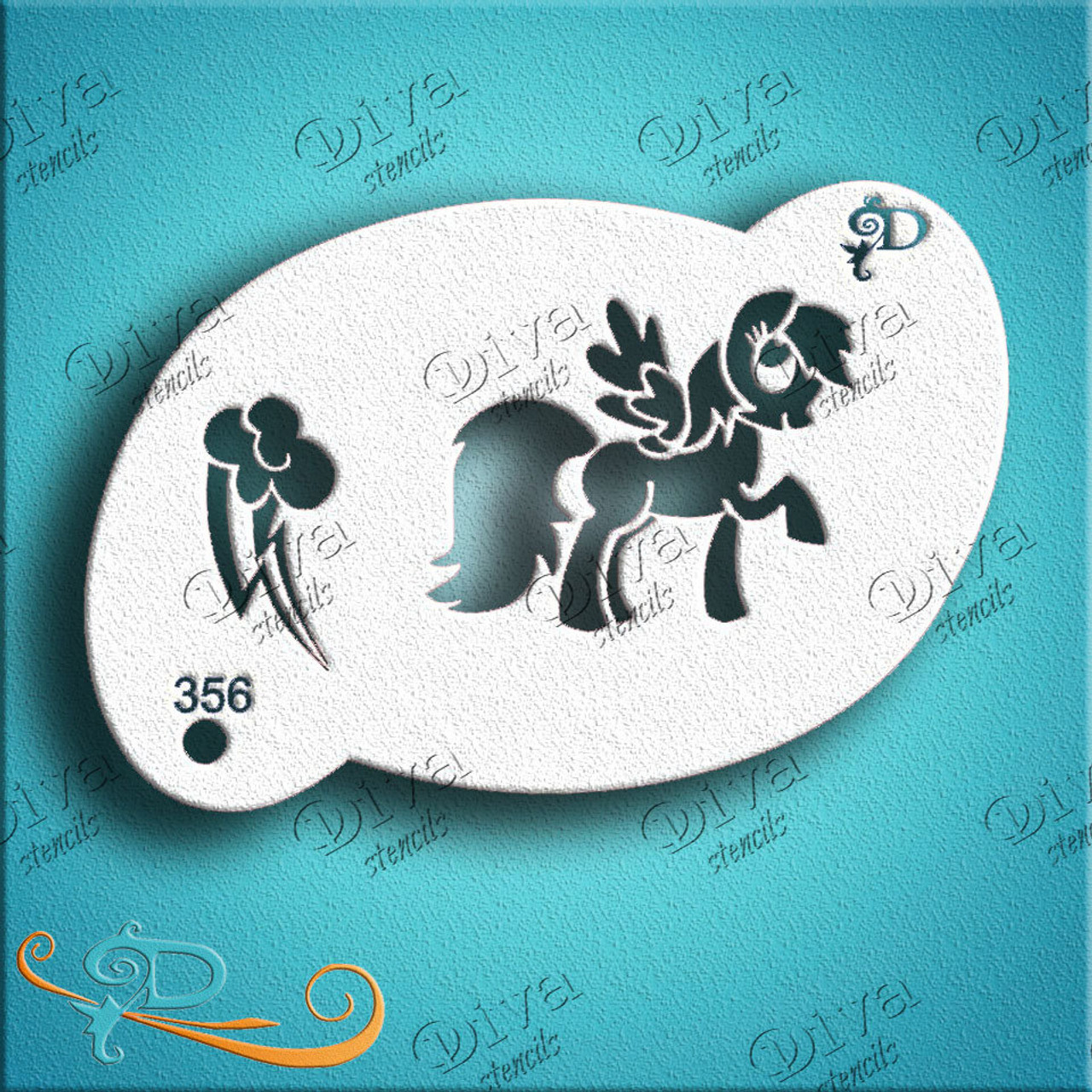 Pony D356 Diva Stencil