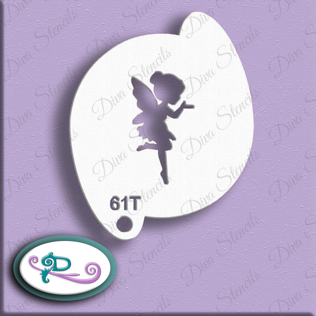 Kiss Fairy Diva Stencil