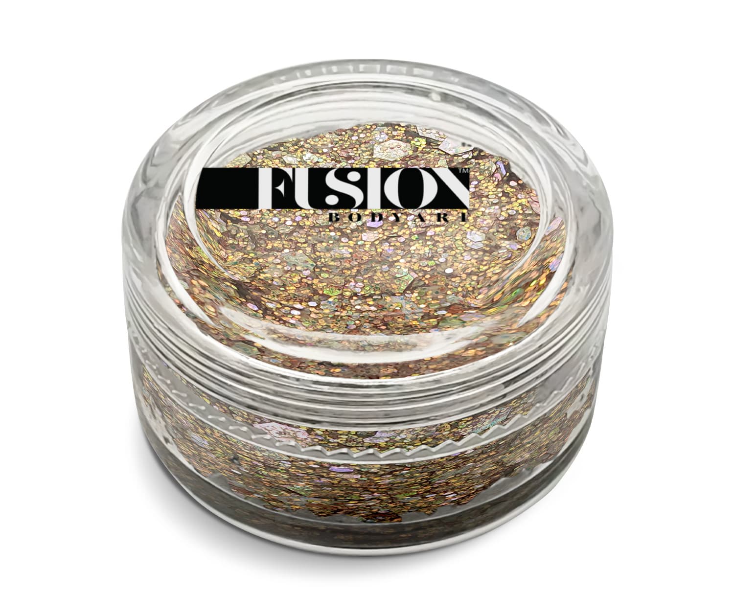 Golden Fairy 10ml - UV efekt - Fusion Body Art Glitter Cream