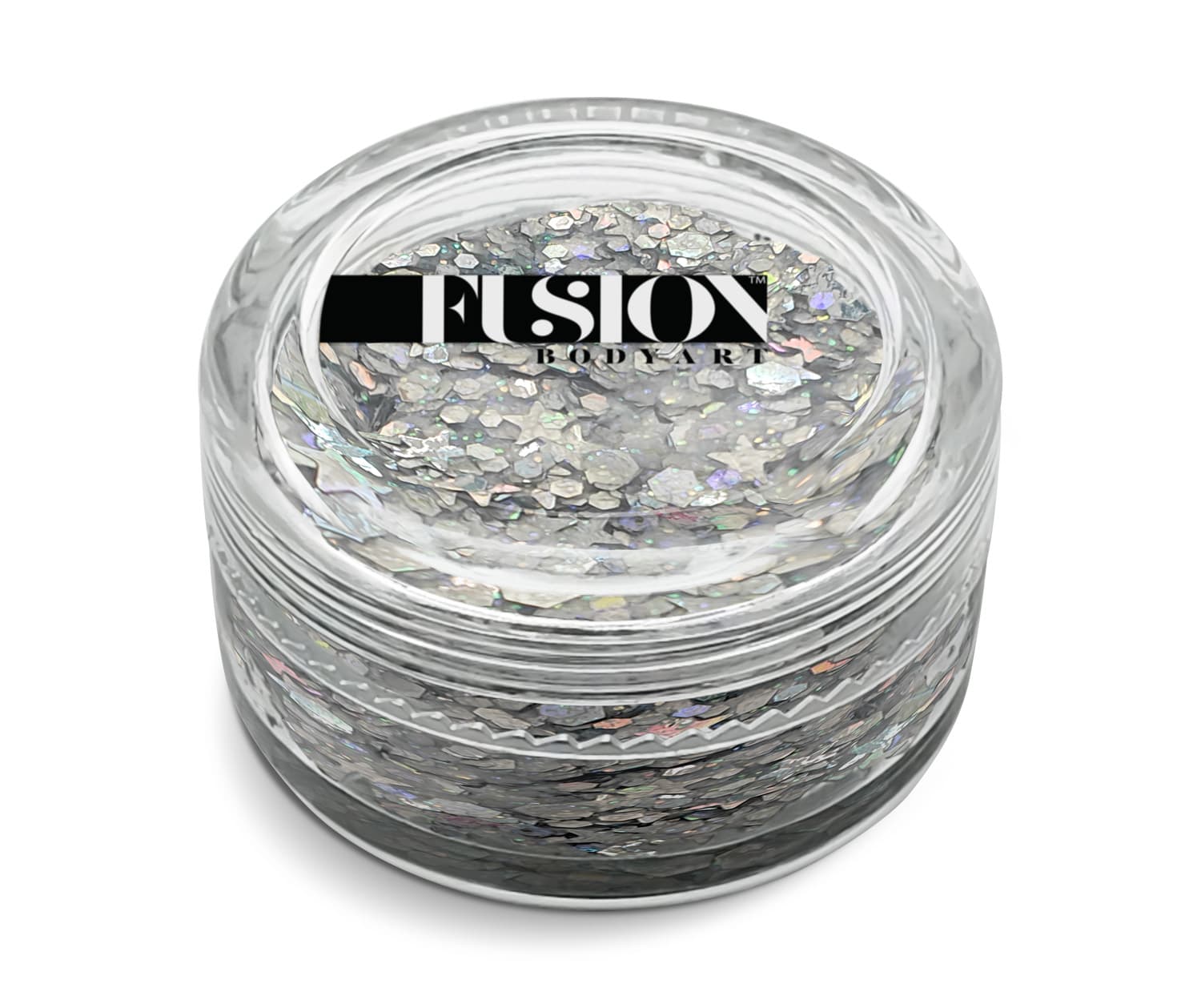 Twinkle Stars  10ml - UV efekt - Fusion Body Art Glitter Cream