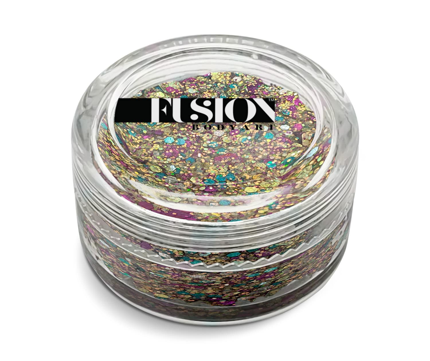 Mardi Gras 10ml - UV efekt - Fusion Body Art Glitter Cream