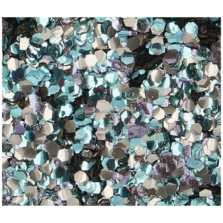 TASHMARINE Biodegradable Chunky Glitter mix 6 ml