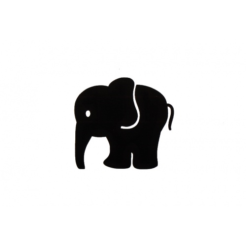 Cute Baby Elephant - tetovací šablonka DOPRODEJ