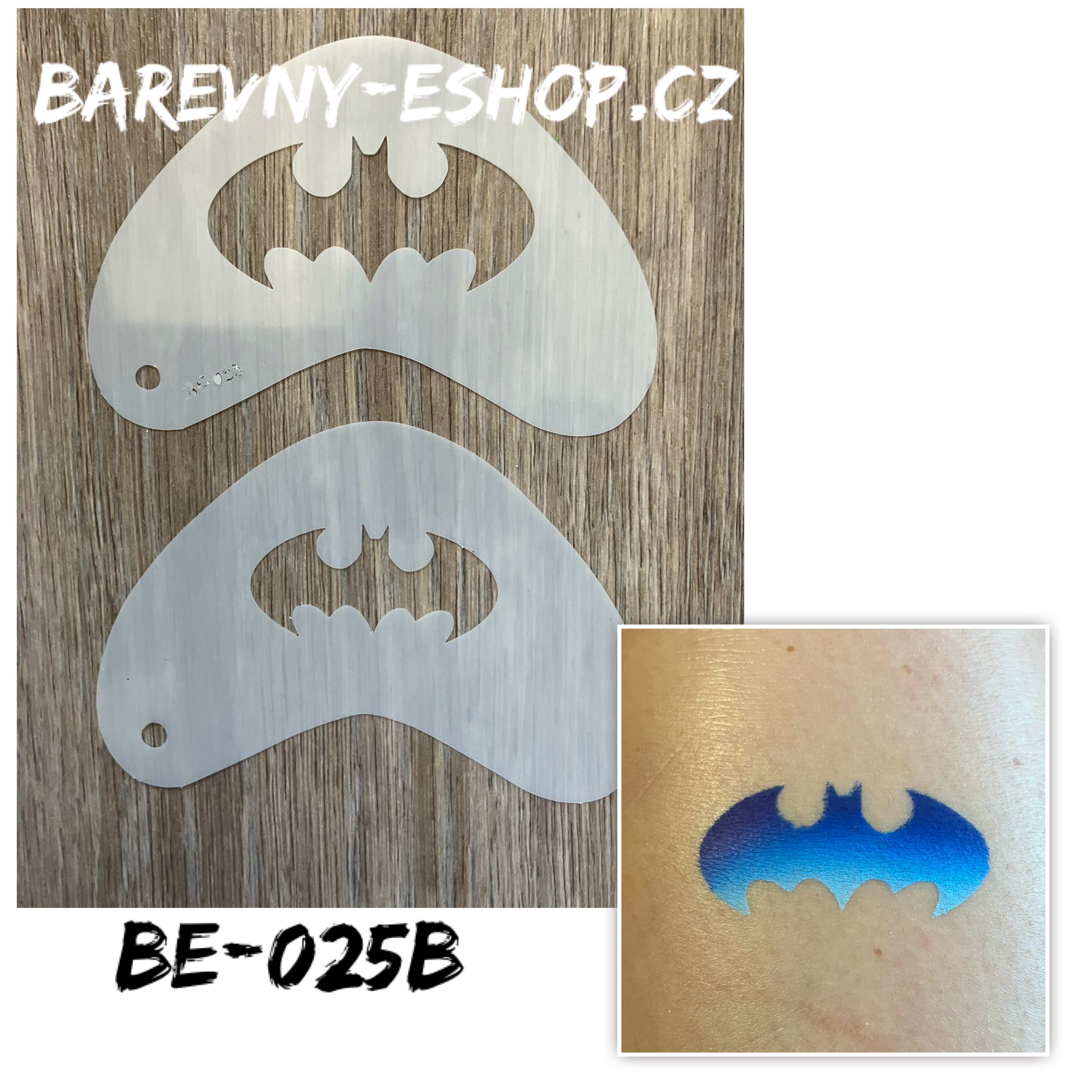 šablona Batman větší