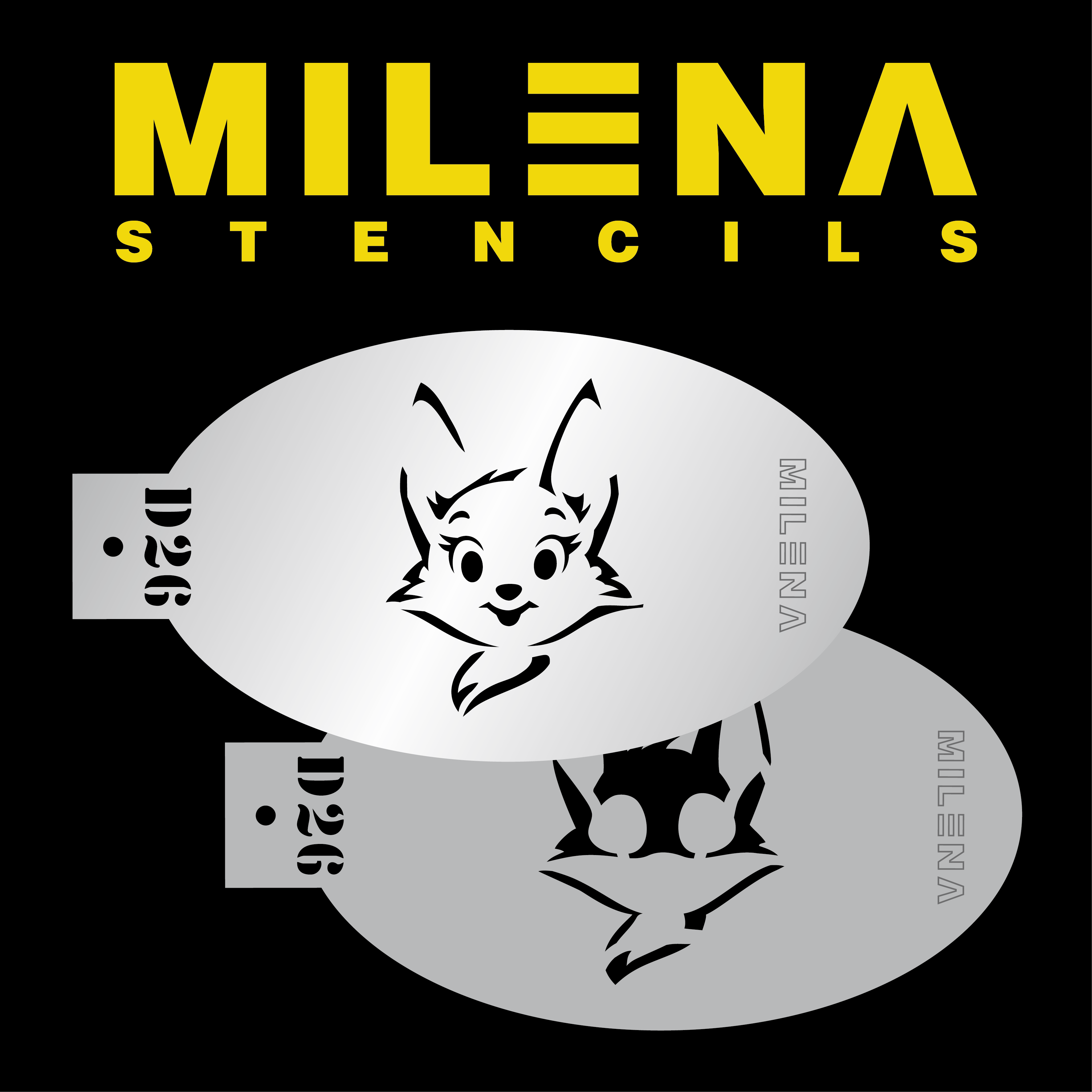 Milena Perky Fox D26 dvoufázová šablona