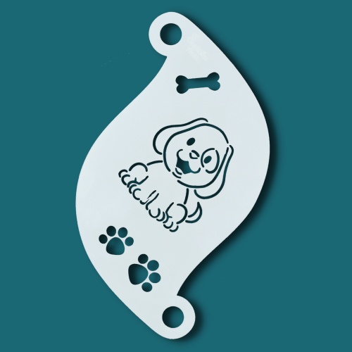 Cute Dog - šablonka Superstar 
