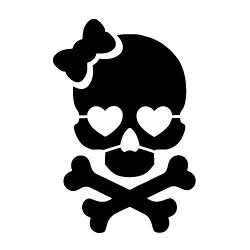 Sugar Skull - tetovací šablonka