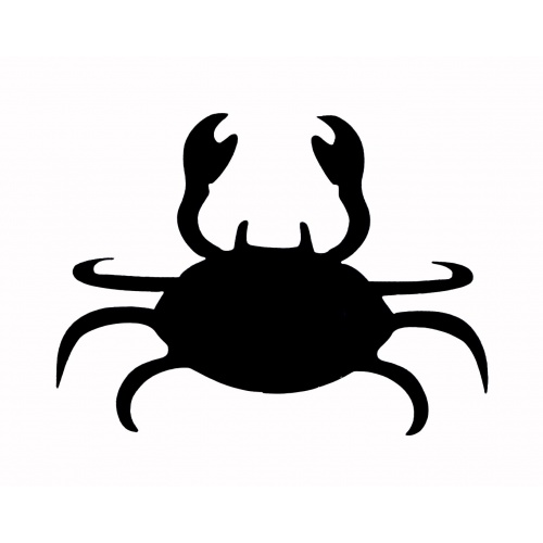 Crab - tetovací šablonka