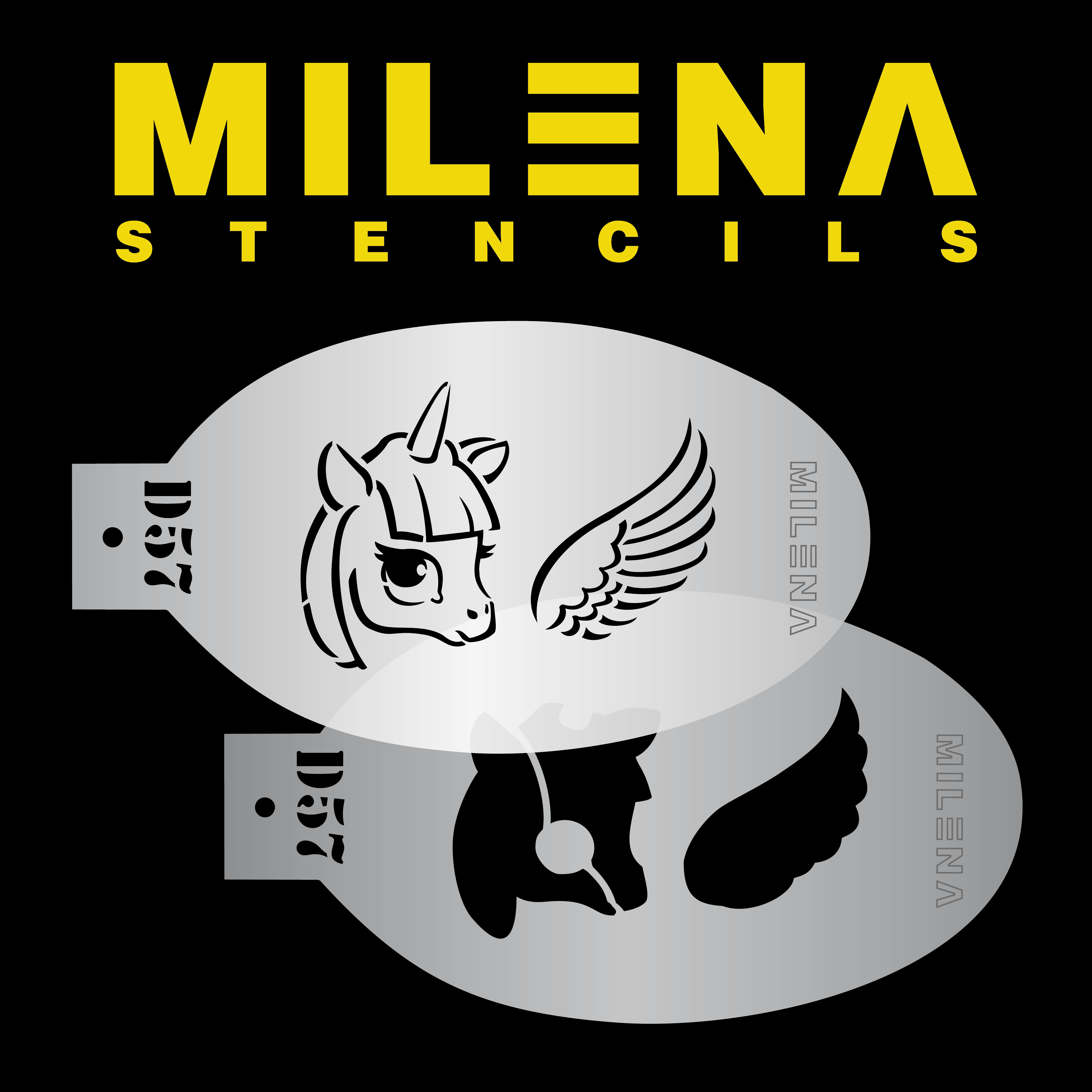 Milena Unicorn D57 dvoufázová šablona
