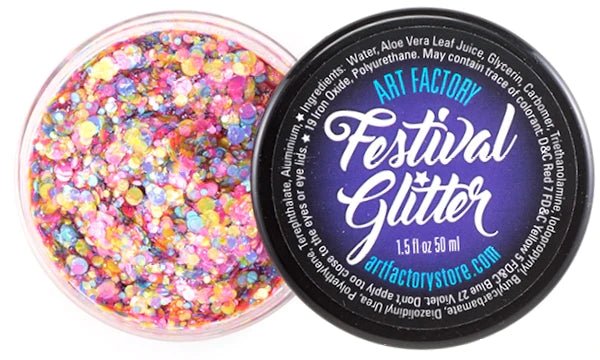 Rave - UV efekt - Festival Chunky Gllitter Gel 35mL
