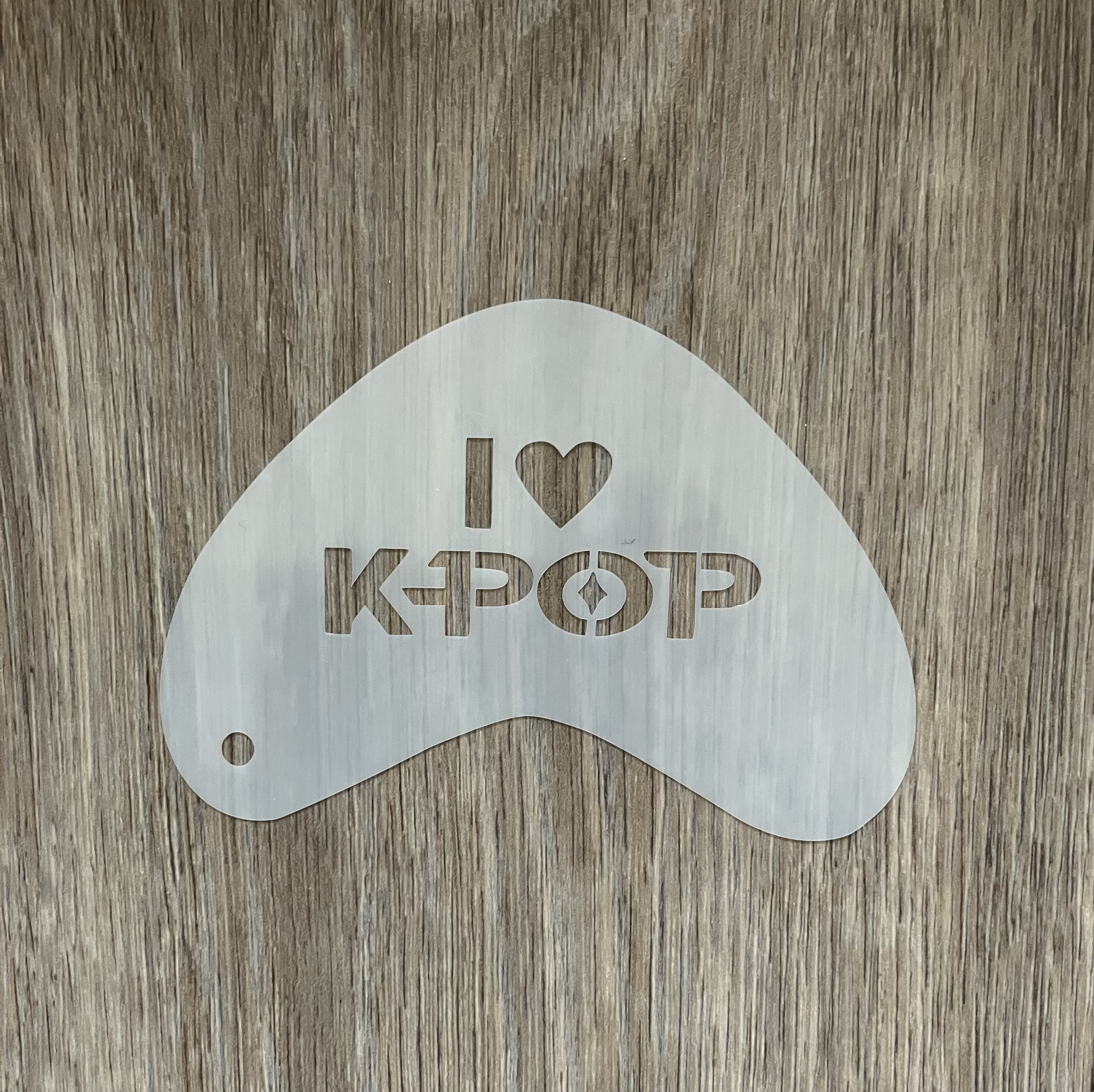 šablona K-pop