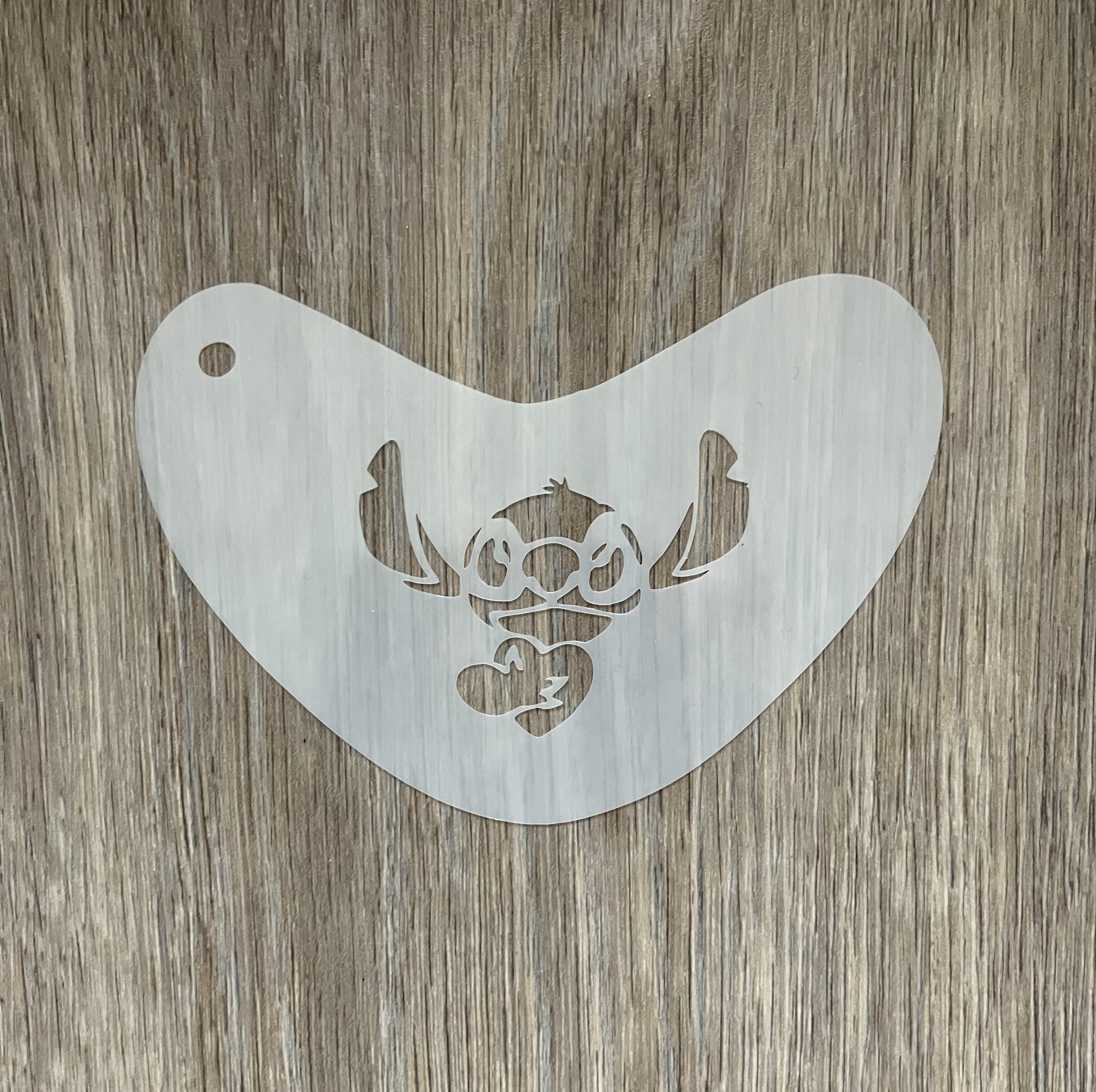 šablona Stitch - srdíčko