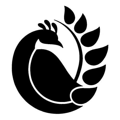 Peacock - tetovací šablonka