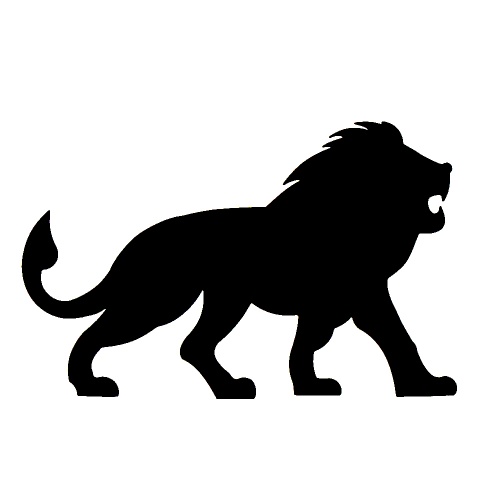 Lion - tetovací šablonka