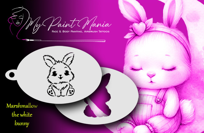Marshmallow the white bunny