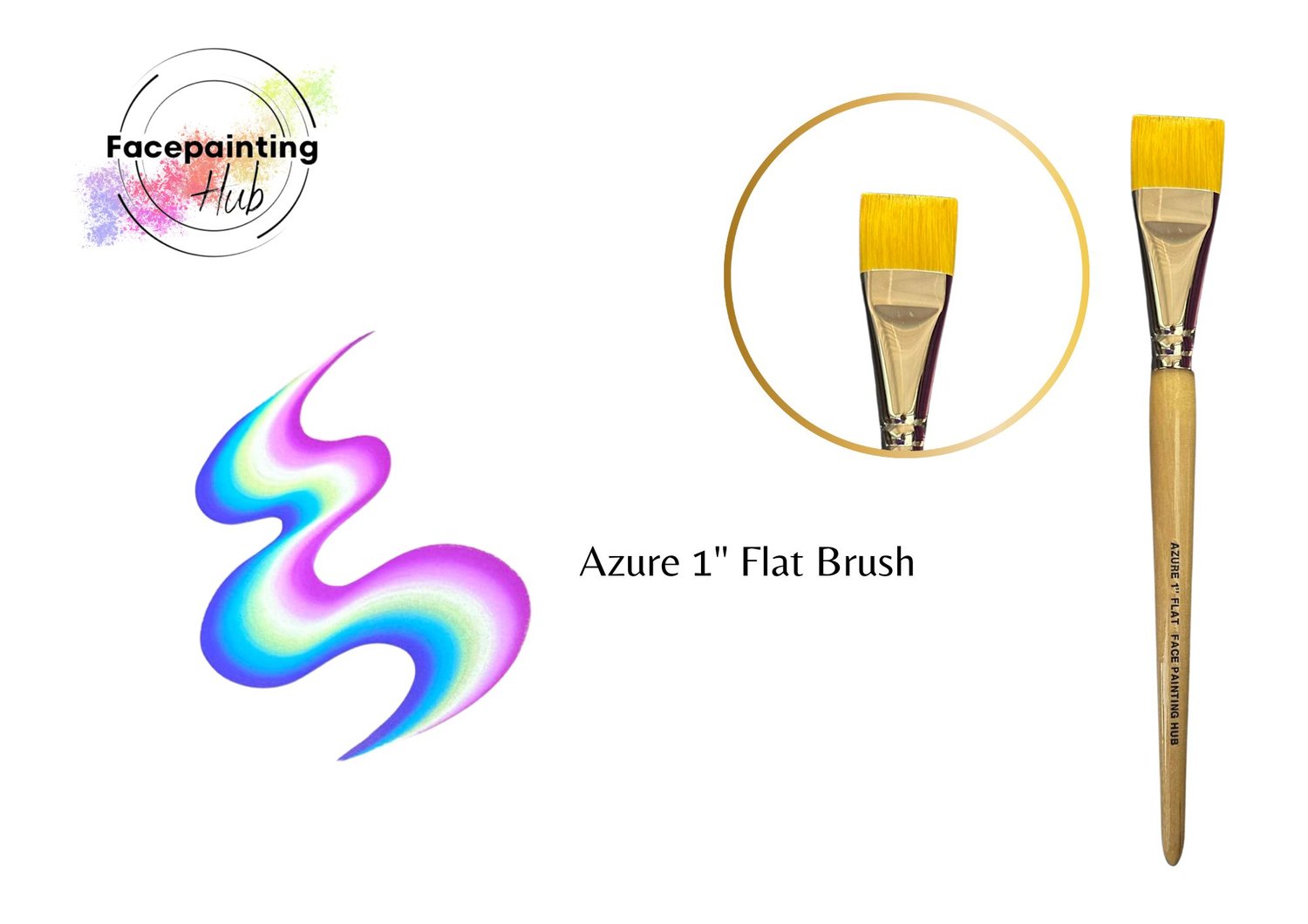 Azure Flat plochý 1"