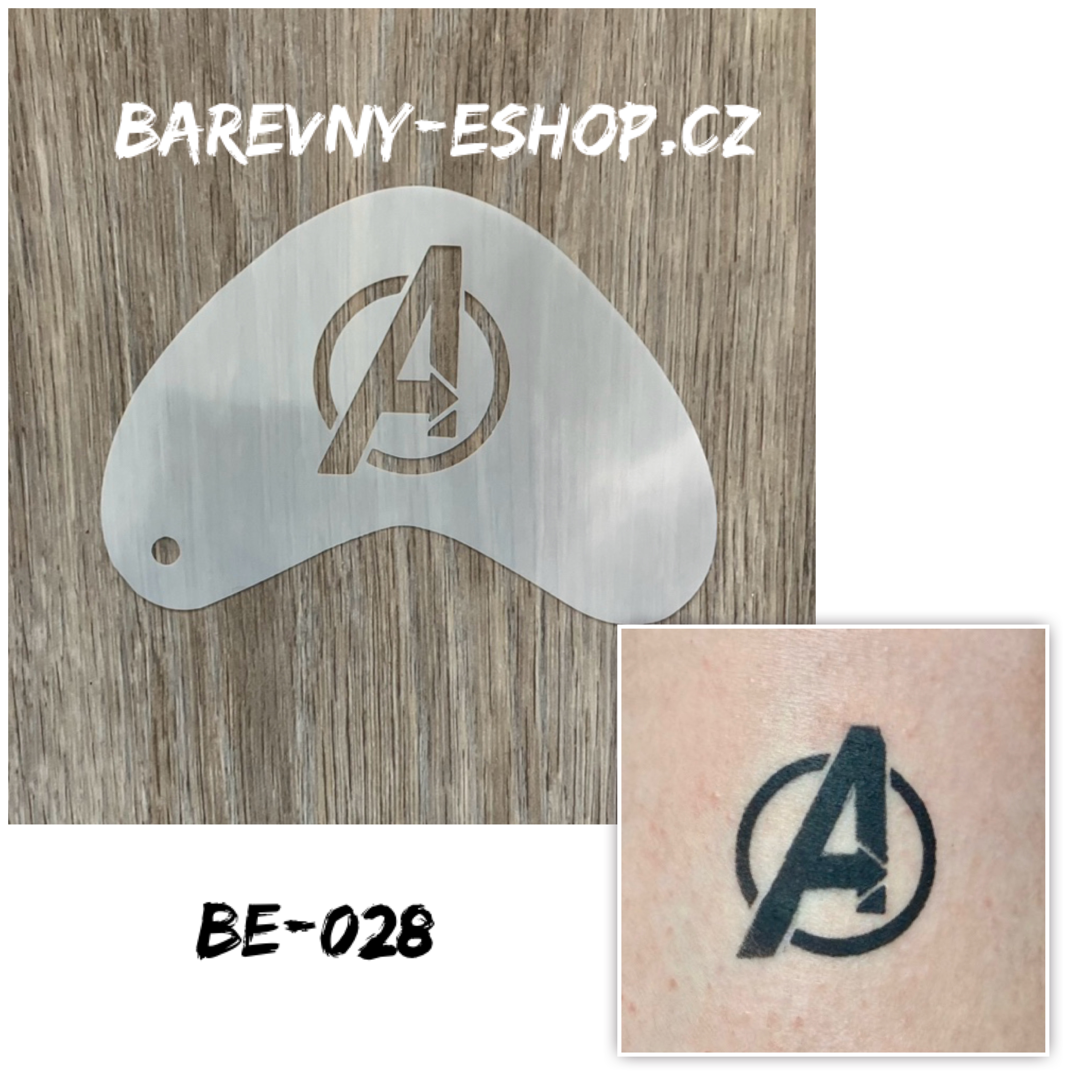 šablona Avengers