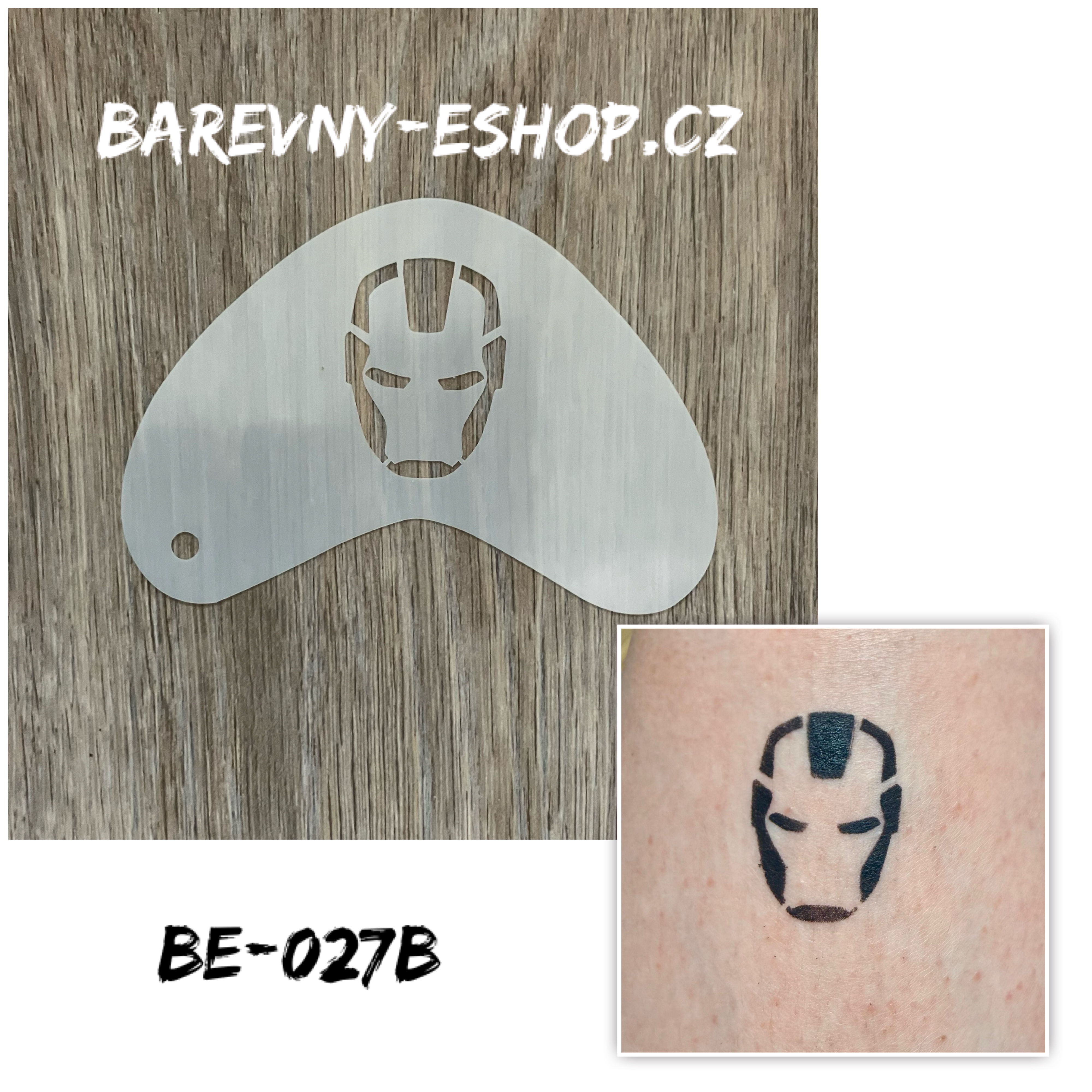 šablona Iron Man