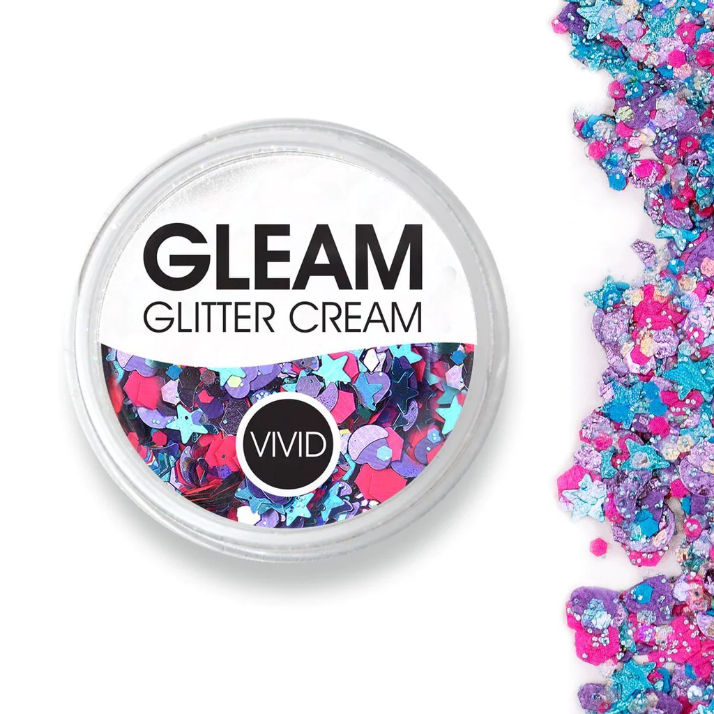 Blazin Unicorn 10g -Vivid Glitter Cream 