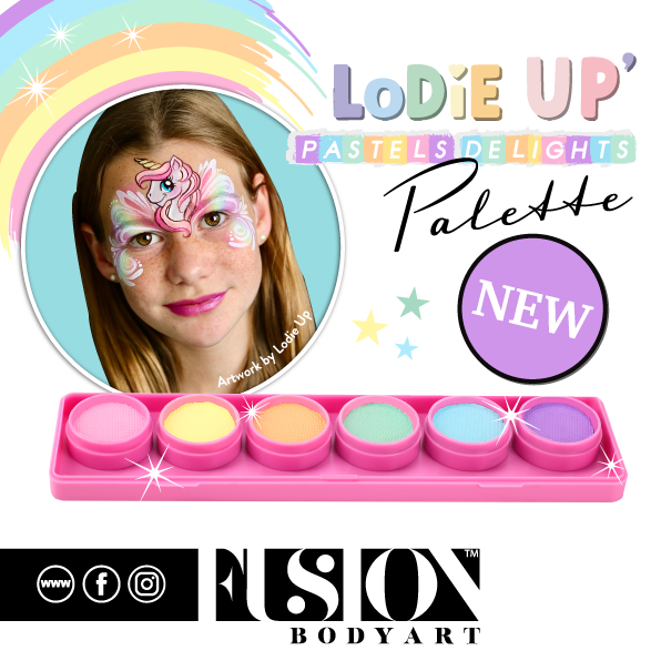 Fusion LODIE UP- Elodie's Pastel Delights Palette 25g