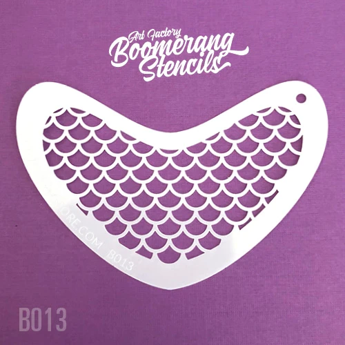 Boomerang šablona B013 Mermaid Scale