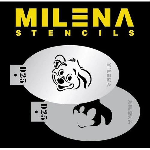 Milena Puppy Dog D25 dvoufázová šablona